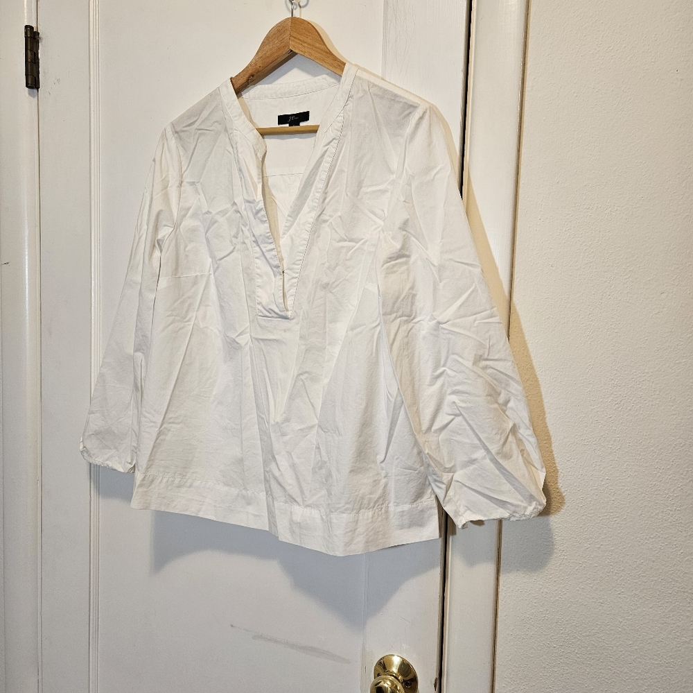 J Crew 100% cotton blouse